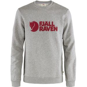 FJÄLLRÄVEN Fjällräven Logo Sweater M heren Tuniek voor verpleegkundige, grijs gemêleerd., S