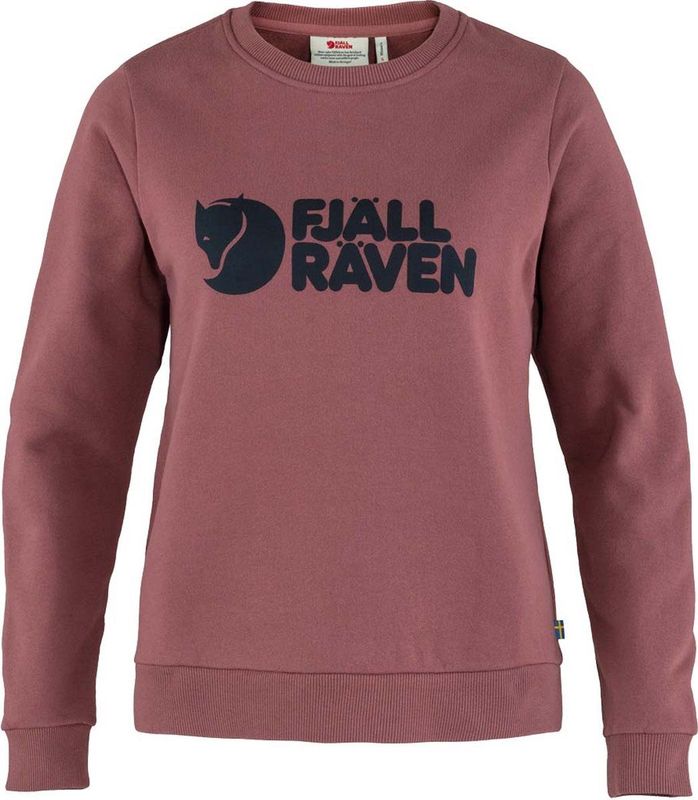 Fjällräven - Logo Sweater - Dames - Grijs - Katoen