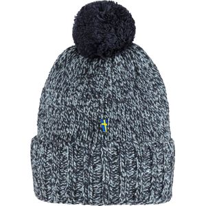 FJÄLLRÄVEN Övik muts met pompon, Navy Blauw