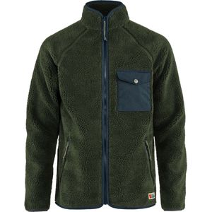 Fjallraven - Vardag Pile Fleece - Deep Forest - Katoen Mengsel