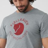 Fjällräven - Fox T-shirt - Grijs gemengd - Heren