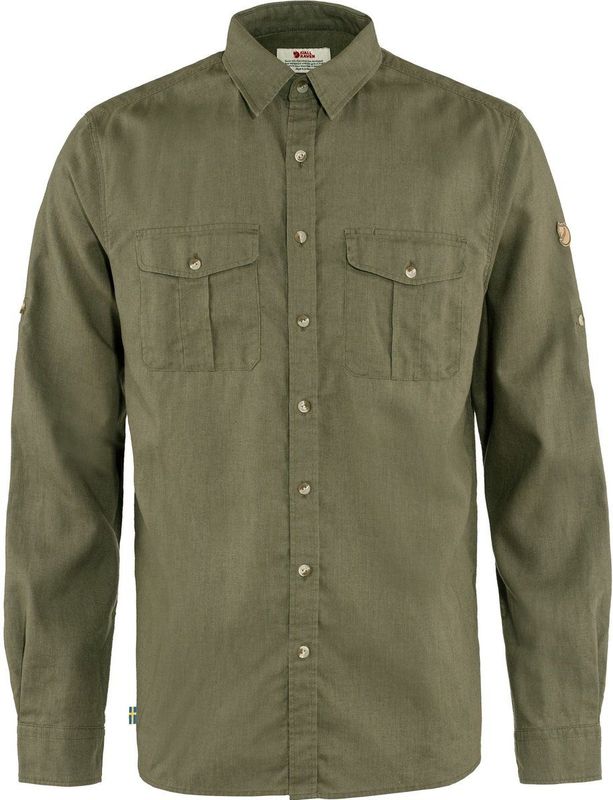 Fjällräven - Ovik Travel Shirt LS - Outdoor Kleding - Fleeces en Truien - Overhemd Lange Mouw