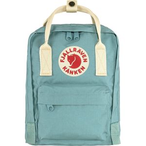 Fjällräven Kånken Mini Unisex Rugzak - Sky Blue - Light Oak