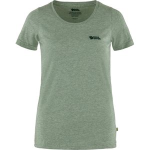 FJALLRAVEN logo T-shirt W patina green-melange