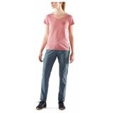 Fjallraven 1960 Logo T-shirt - Outdoorshirt - Dames - Blauw