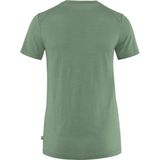 Fjällräven - Abisko Wool - T-Shirt - Dames - Zwart - Merinowol