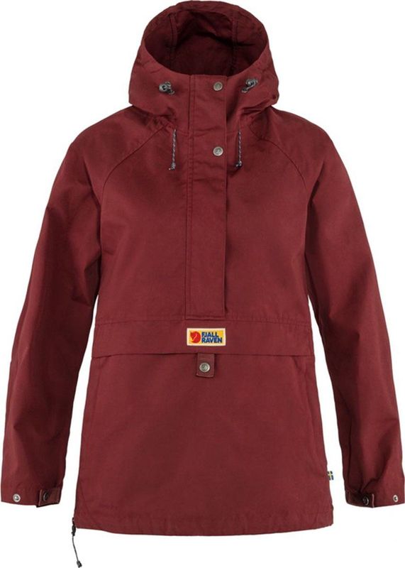 Jas Fjallraven Women Vardag Anorak Bordeaux Red