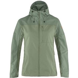 Fjall Raven - Dames wandel- en bergkleding - Abisko Midsummer Jacket W Jade Green Patina Green voor Dames - Maat S - Groen