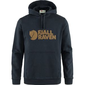 Fjällräven Fjällräven Logo Hoodie Hoodie (Heren |blauw)