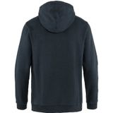 Fjallraven - Logo Hoodie - Pullover - Donkerblauw - 100% Biologisch Katoen