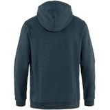 Fjallraven - Logo Hoodie - Pullover - Donkerblauw - 100% Biologisch Katoen
