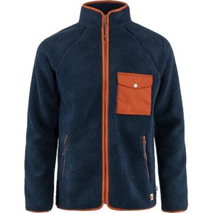 Fjallraven - Pile - Vest - Blauw - Fleece - Isolerend - Hoge Kraag