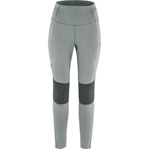 Fjallraven 84790-055-048 Abisko Värm Trekking Tights W/Abisko Warm Trekking Tights W Damesbroek, Flint Grey-Iron Grey, Maat M