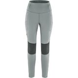 Fjällräven Abisko Värm Trekking Panty W Panty voor dames, Zwart/Grijs