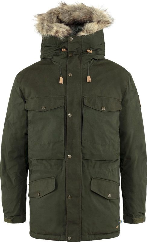 Fjällräven - Singi Down - Donsjas - Groen - G-1000 Eco - Lange Snit