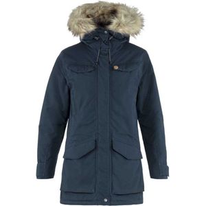 Fjallraven - Nuuk Parka - Jas - Blauw - 100% Polyamide