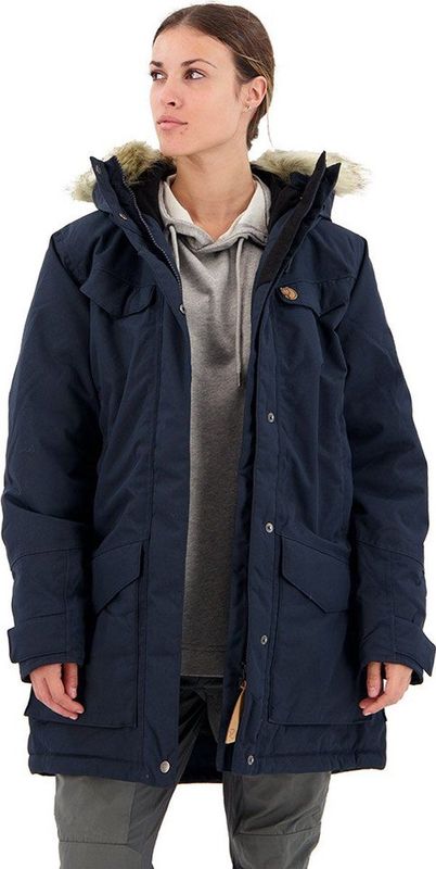 Fjallraven - Nuuk Parka - Winterjas - Blauw - Supreme Microloft Vulling