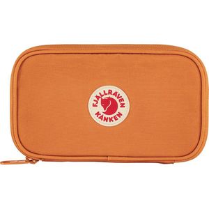 FJALLRAVEN Kånken Travel Wallet Portemonnee voor volwassenen, uniseks, Spicy Orange, Eén maat