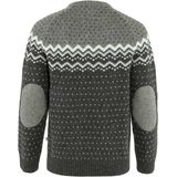 Gebreide Trui - Zacht - Wol - Jacquard Patroon - Ronde Hals