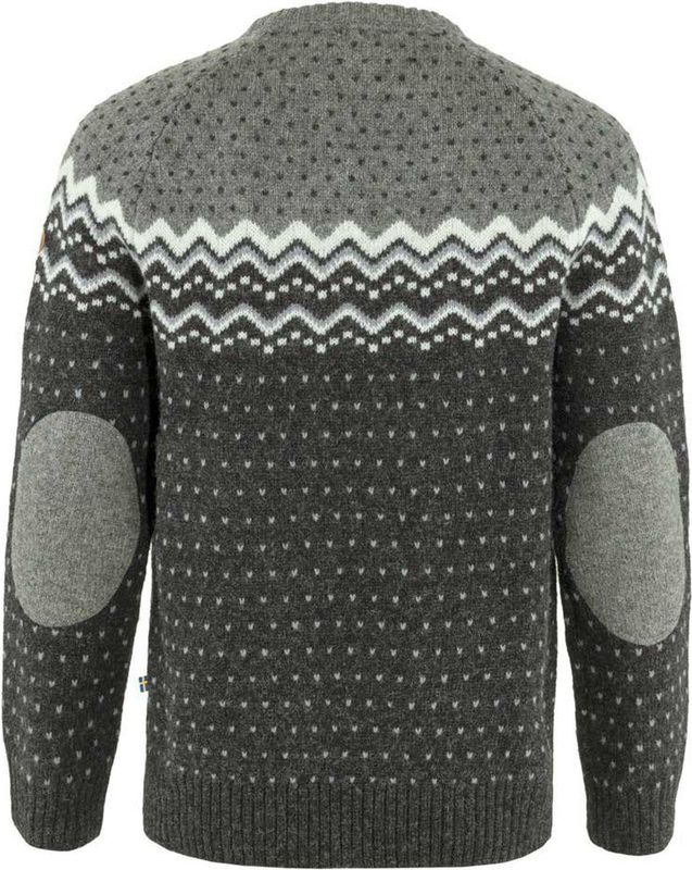 Gebreide Trui - Zacht - Wol - Jacquard Patroon - Ronde Hals