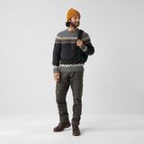 Fjallraven - Övik Knit - Sweatshirt - Groen - Wolmix