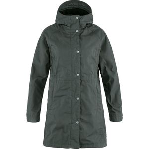 Fjallraven - Karla Hydratic Jacket - Dames Outdoorjas - Basalt - Katoen