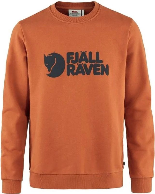 Fjallraven - Logo Sweater - Trui - Bruin - 100% Katoen