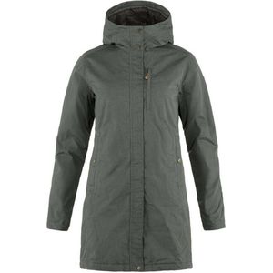 Jas Fjallraven Women Kiruna Padded Parka Basalt