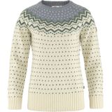 Vest Fjallraven Women Ovik Knit Sweater Chalk White-Flint Grey-XXS