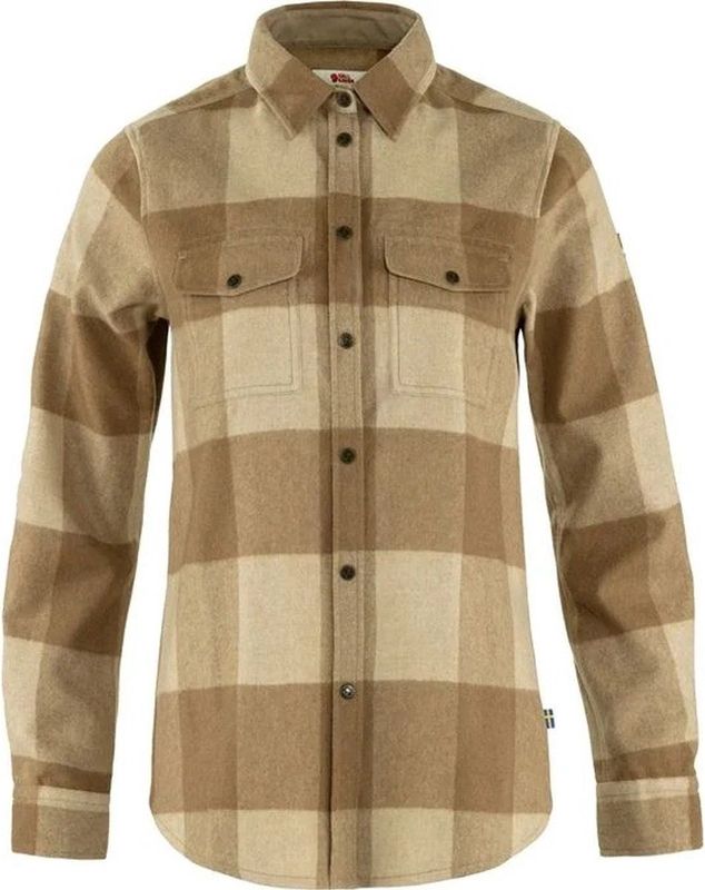 FJALLRAVEN - Canada Shirt - Blouse - Buckwheat brown/Light beige - G-1000® Eco