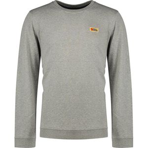 FJALLRAVEN Vardag Sweater - Herentrui - Grijs Melange - Katoenmix