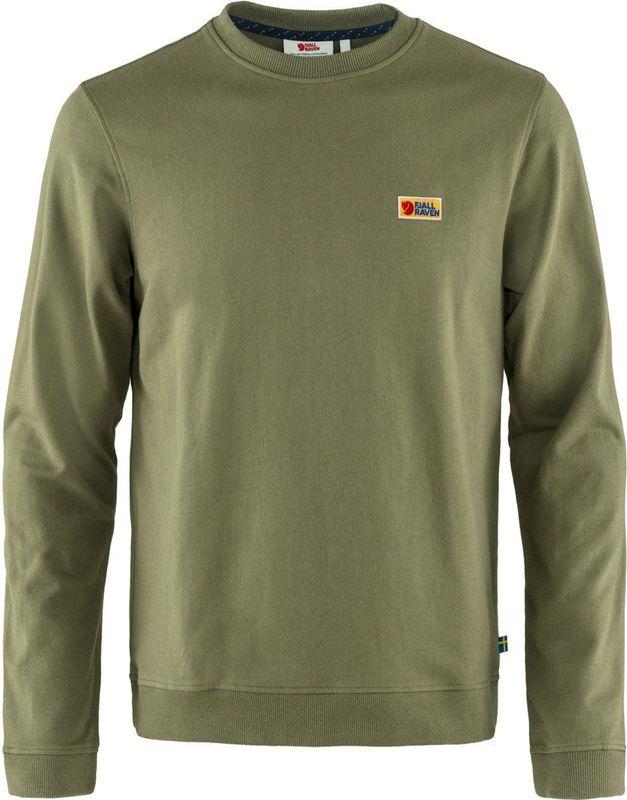 Fjallraven - Vardag Sweater - Trui - Zwart - 100% Katoen