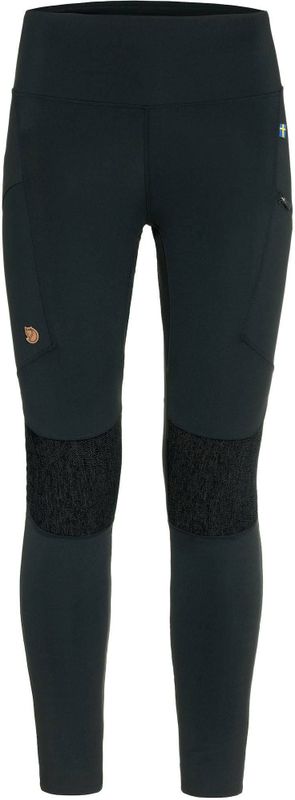 Fjällräven - Abisko Trekking Leggings - Trekkinglegging - Donkergrijs - Gerecycled Polyester