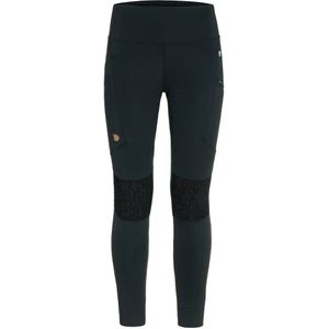 Fjällräven - Abisko Trekking Tights - Trekkinglegging - Zwart - Gerecycled Polyester