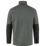 Fjällräven - Övik Fleece Half Zip - Vest - Dark Grey - G-1000 Materiaal