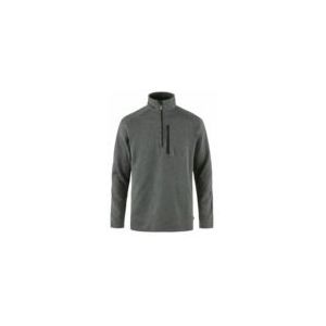 Fjällräven - Övik Fleece Half Zip - Vest - Dark Grey - G-1000 Materiaal