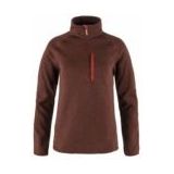 Fjällräven - Övik Fleece Half Zip - Trui - Autumn Leaf - G-1000 Materiaal