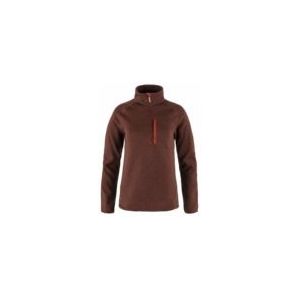 Fjällräven - Övik Fleece Half Zip - Trui - Autumn Leaf - G-1000 Materiaal
