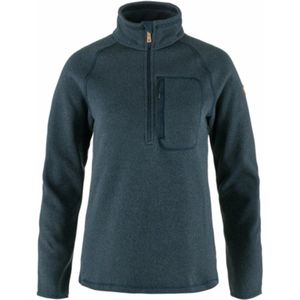 Fjällräven - Övik Fleece Half Zip - Vest - Navy - G-1000 - Duurzaam