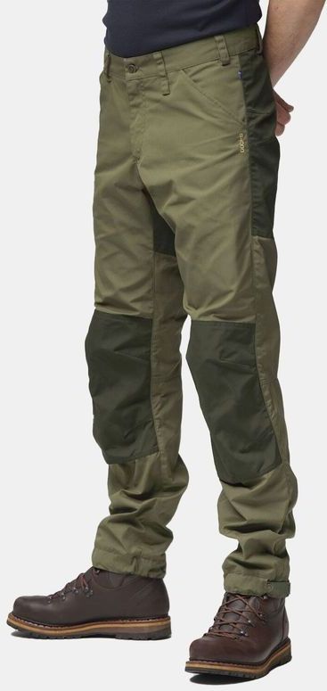Fjallraven - Greenland Trail Trousers - Groen - Katoen