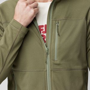 Fjällräven - Abisko Lite Fleece - Fleecejack - Lichtgrijs - Gerecycled Polyester