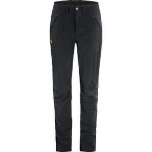 Fjällräven - Women Abisko Trail Stretch Regular - Broek - Zwart