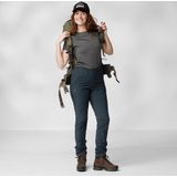 FJALLRAVEN Abisko trail stretch trousers - W - Dark navy