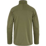 Fjällräven - Abisko Lite Fleece Half Zip - Trui - Groen - 100% Gerecycled Polyester