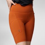Legging Fjallraven Women Abisko Short Tights Terracotta Brown