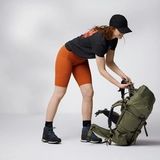 Abisko - Short Tights - Korte Broek - Zwart - Gerecycled Polyester