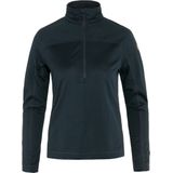 Fjällräven - Abisko Lite Fleece Half Zip - Trui - Dark Navy - 100% Gerecycled Polyester