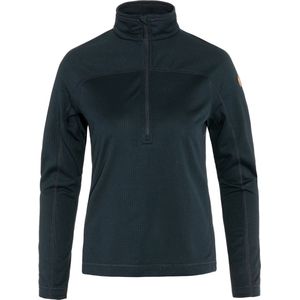 Fjällräven - Abisko Lite Fleece Half Zip - Trui - Dark Navy - 100% Gerecycled Polyester