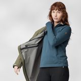 Fjällräven - Abisko Lite Fleece Half Zip - Trui - Dark Navy - 100% Gerecycled Polyester