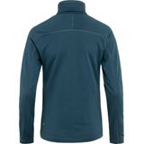 Fjällräven - Abisko Lite Fleece Half Zip - Trui - Dark Navy - 100% Gerecycled Polyester